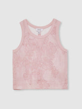13-14 yrs Cotton Floral Vest and Joggers Set Pink Print | Children