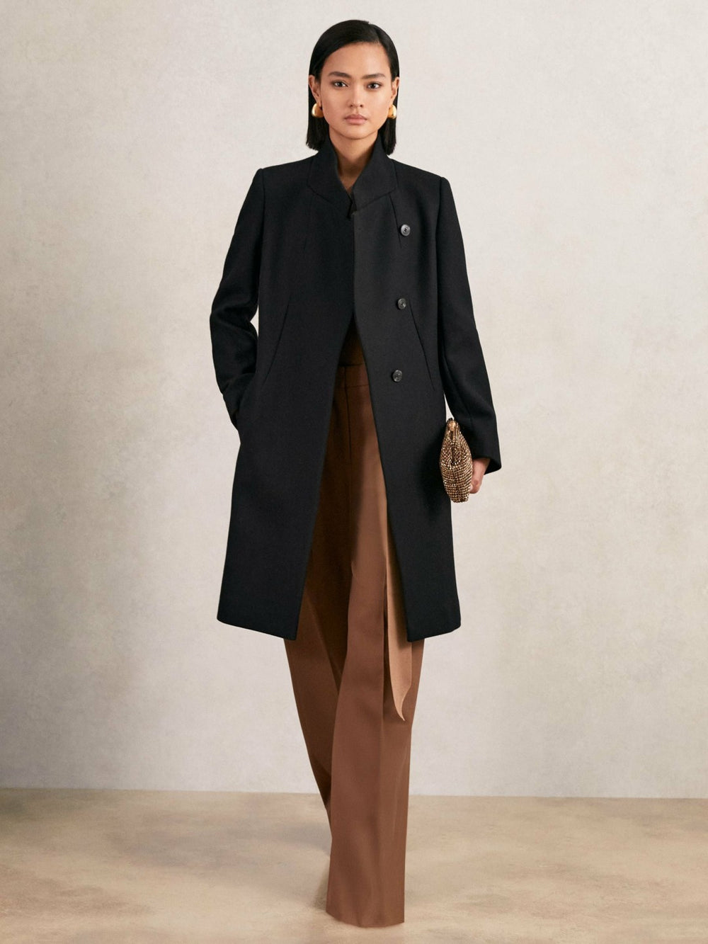 Coat Black | Womens