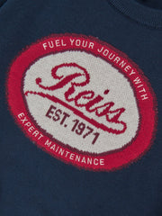 3-9 yrs Cotton Motor Cars Logo Jumper Navy | Children