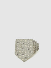 Silk Floral-Medallion Tie Soft Sage | Mens