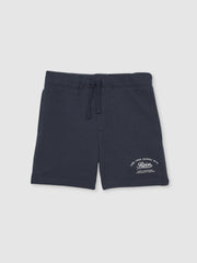 9-13 yrs Cotton Blend Motor Cars Sweat Shorts Washed Blue | Children