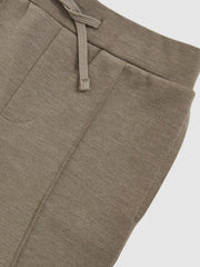 3-9 yrs Interlock Drawstring Joggers Taupe Brown | Children