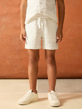 9-13 yrs SmileyWorld Wave Texture Shorts White | Children