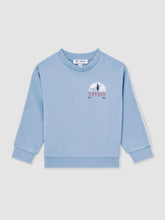 13-14 yrs Superman Logo Print Sweatshirt Light Blue | Children