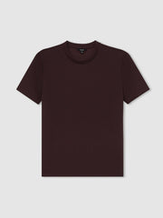Interlock Jersey Crew Neck T-Shirt Cherry Red | Mens