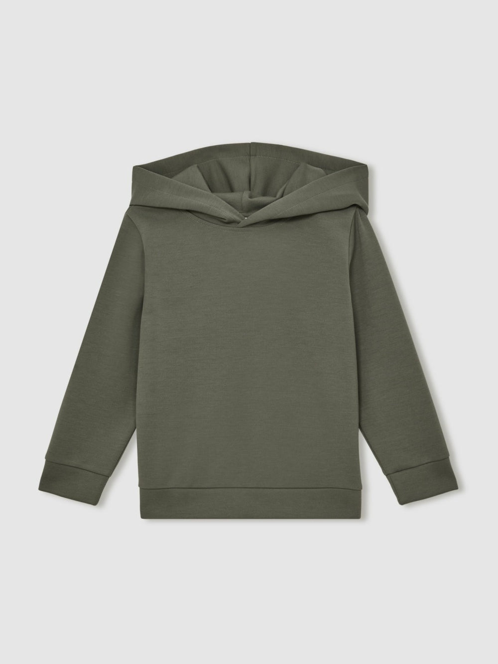13-14 yrs Interlock Jersey Hoodie Dark Sage | Children