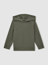 13-14 yrs Interlock Jersey Hoodie Dark Sage | Children