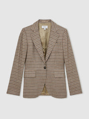 Jacket Neutral Check | Womens