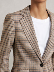 Jacket Neutral Check | Womens