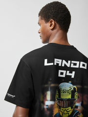 McLaren F1 Team Lando-Print T-Shirt Unisex Fit Black | Mens
