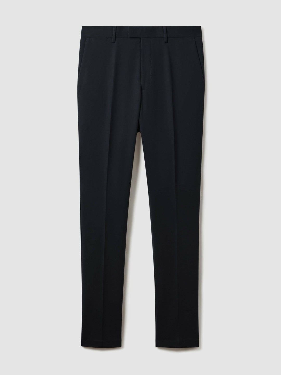Slim Fit Cotton Blend Chinos Navy | Mens