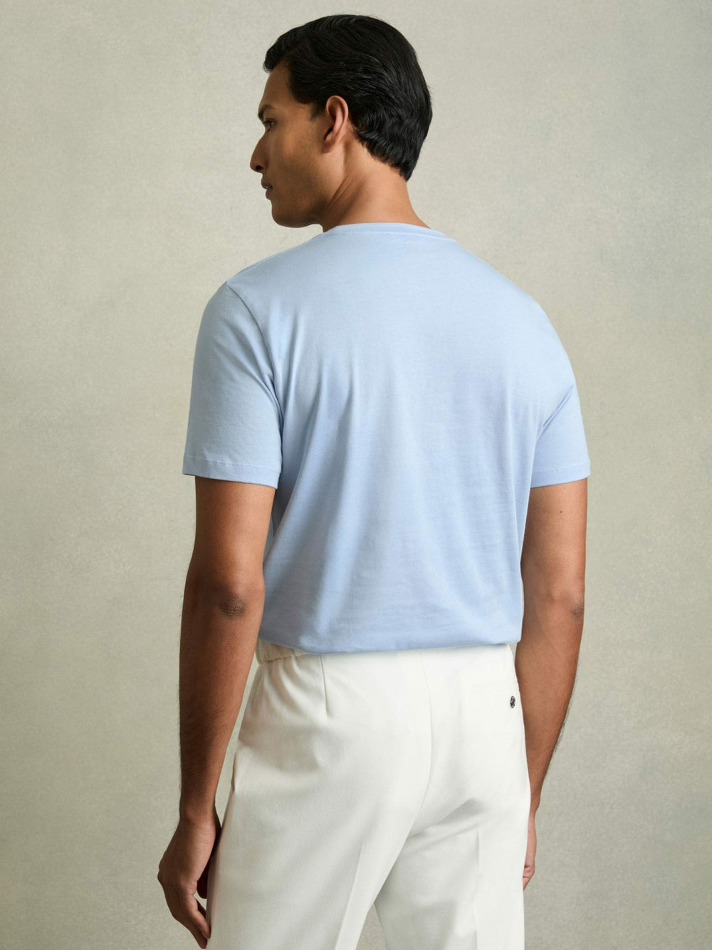 Cotton-Jersey Crew-Neck T-shirts 3 Pack Neutral | Mens