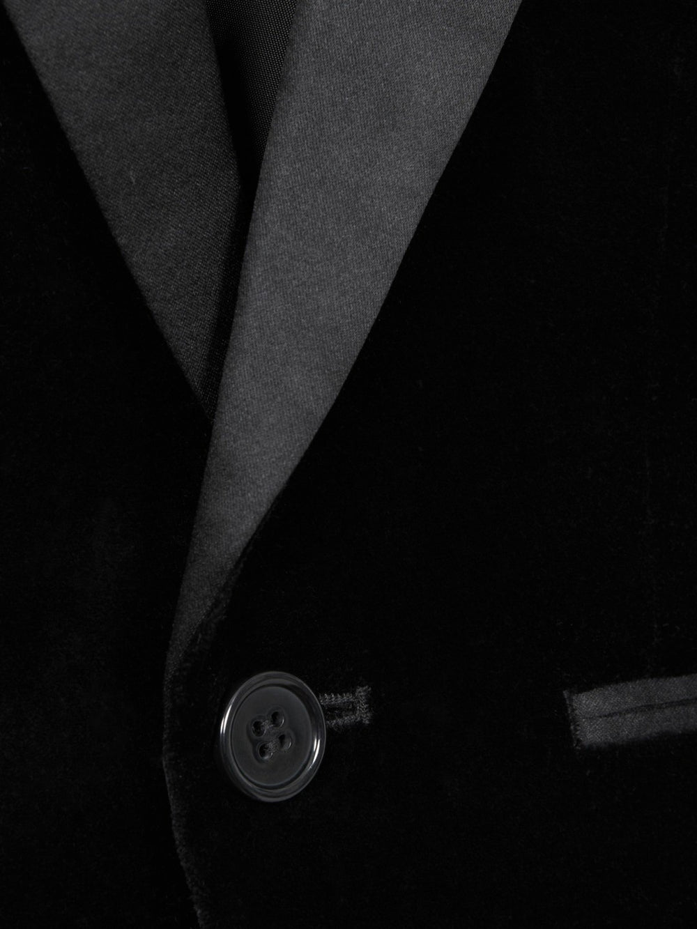 9-14 yrs Single Breasted Velvet Blazer Black | Children