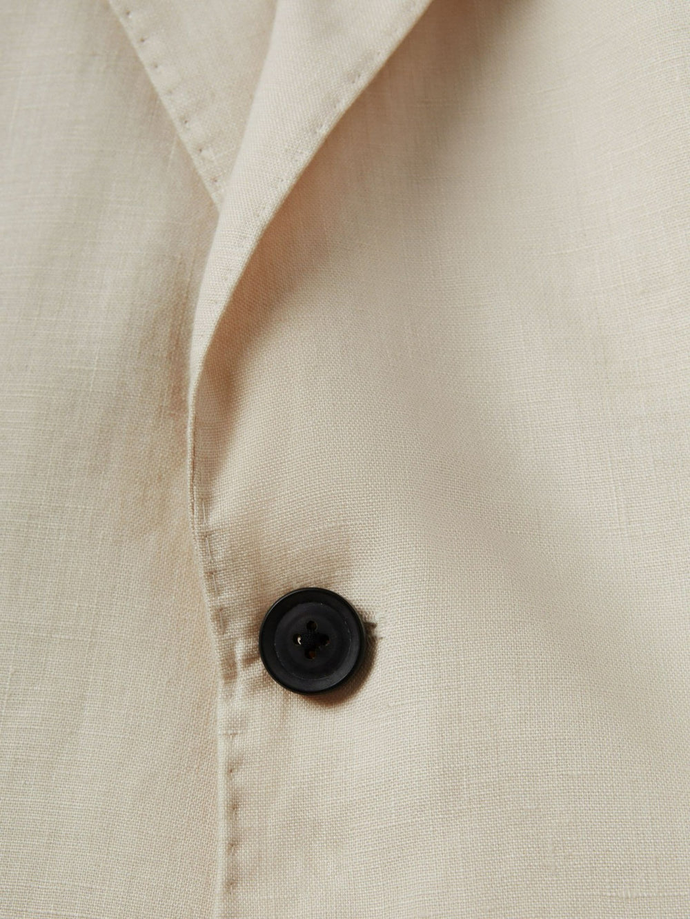 Slim-Fit Single Breasted Linen Blazer Stone | Mens
