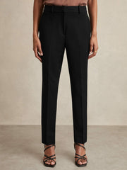 Slim Fit Suit Trousers Black | Womens
