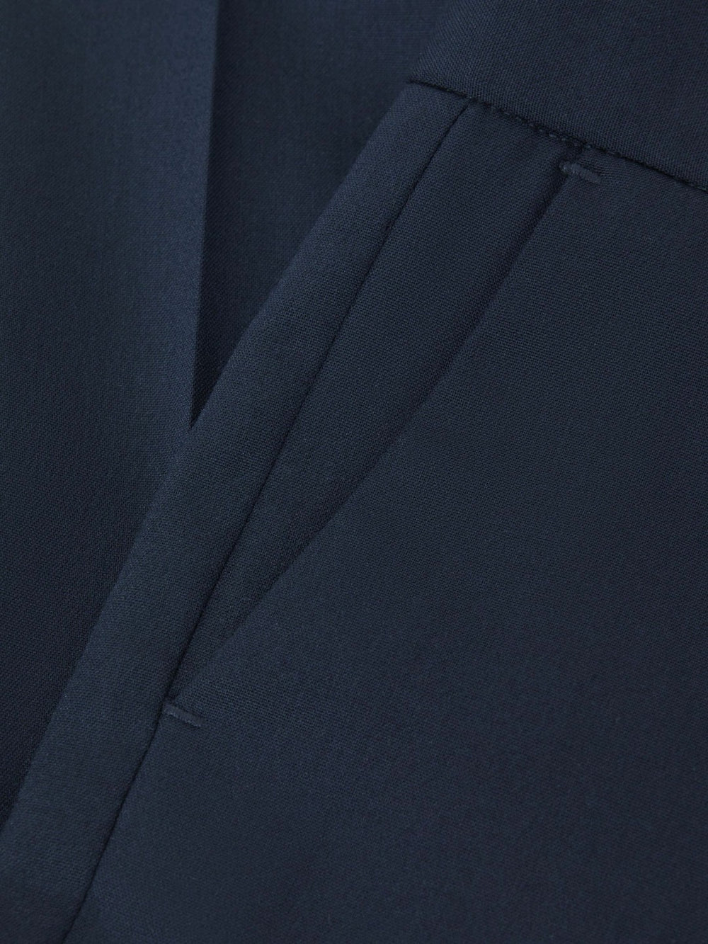 3-9 yrs Wool Blend Adjustable Trousers Navy | Children