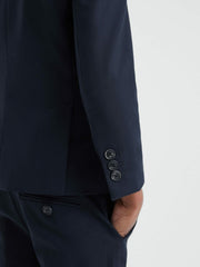 9-14 yrs Wool Blend Single Breasted Blazer Navy | Children