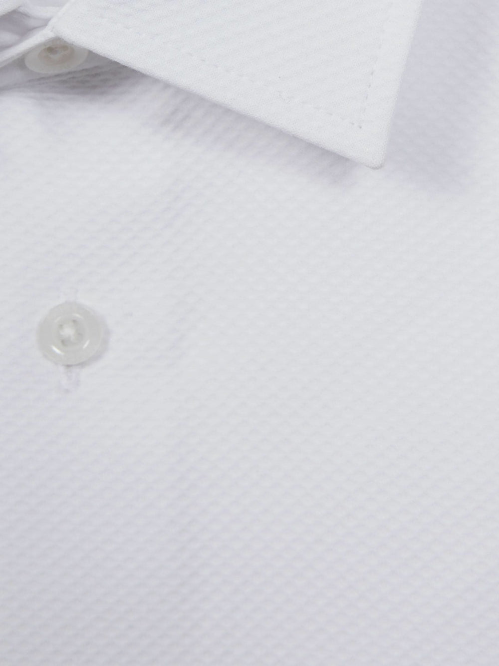 9-14 yrs Slim Fit Textured Bib Dinner Shirt White | Children