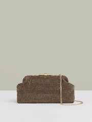Embellished Clutch Bag Gold | Womens