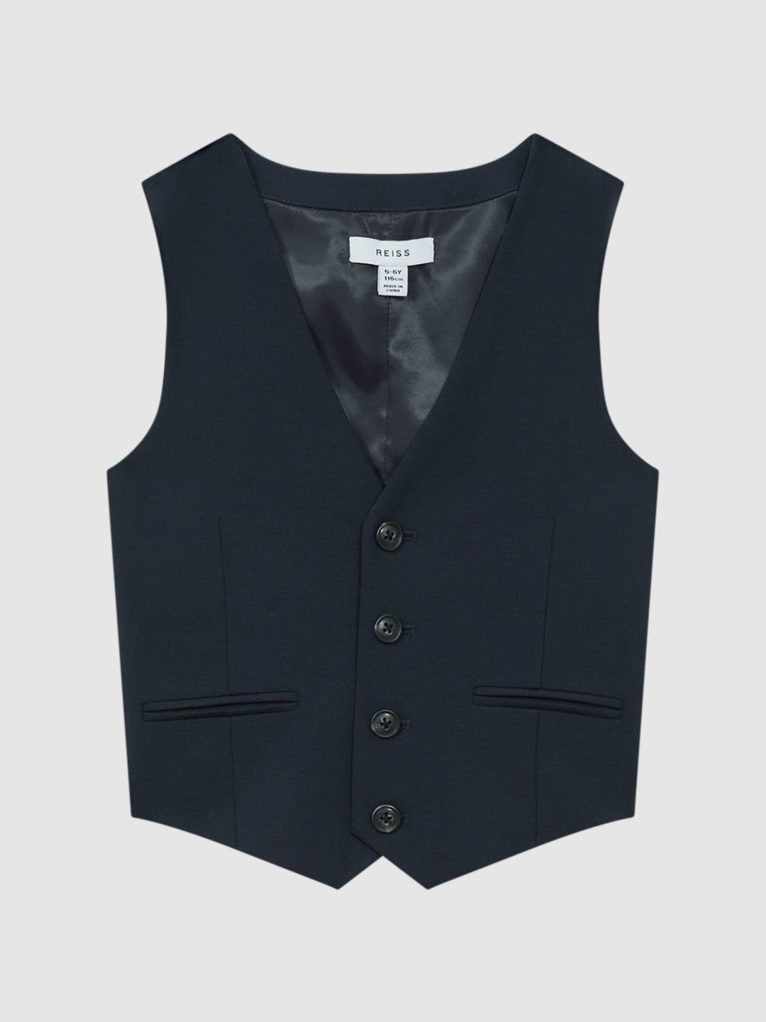 9-14 yrs Modern Fit Waistcoat Navy | Children