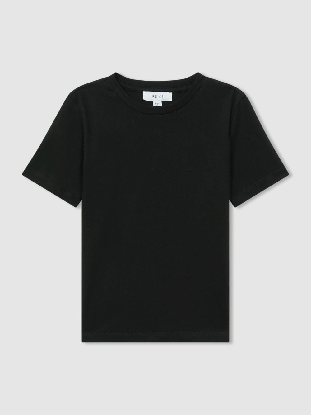 9-13 yrs Crew Neck T-Shirt Black | Children