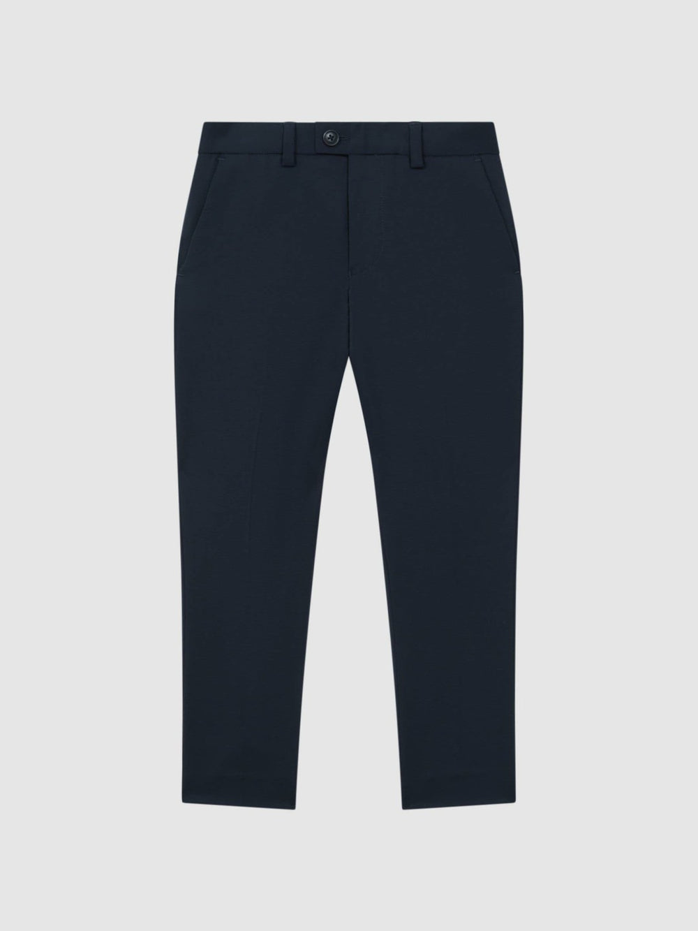 9-14 yrs Wool Blend Adjustable Trousers Navy | Children