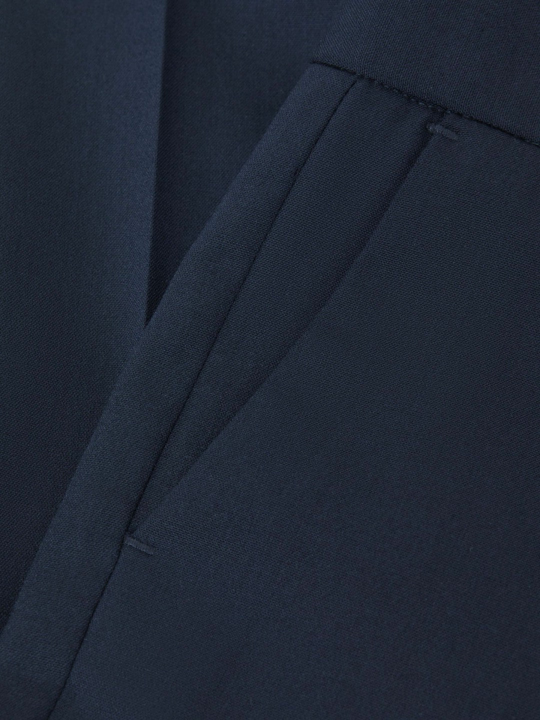9-14 yrs Wool Blend Adjustable Trousers Navy | Children