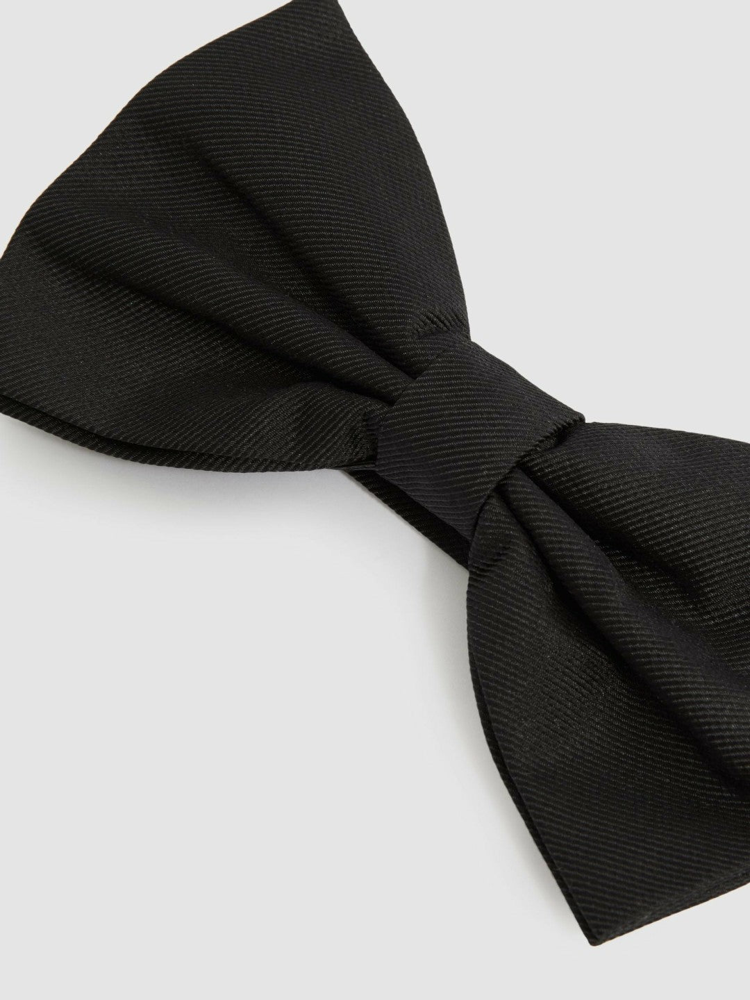 Grosgrain Silk Bow Tie Black | Mens