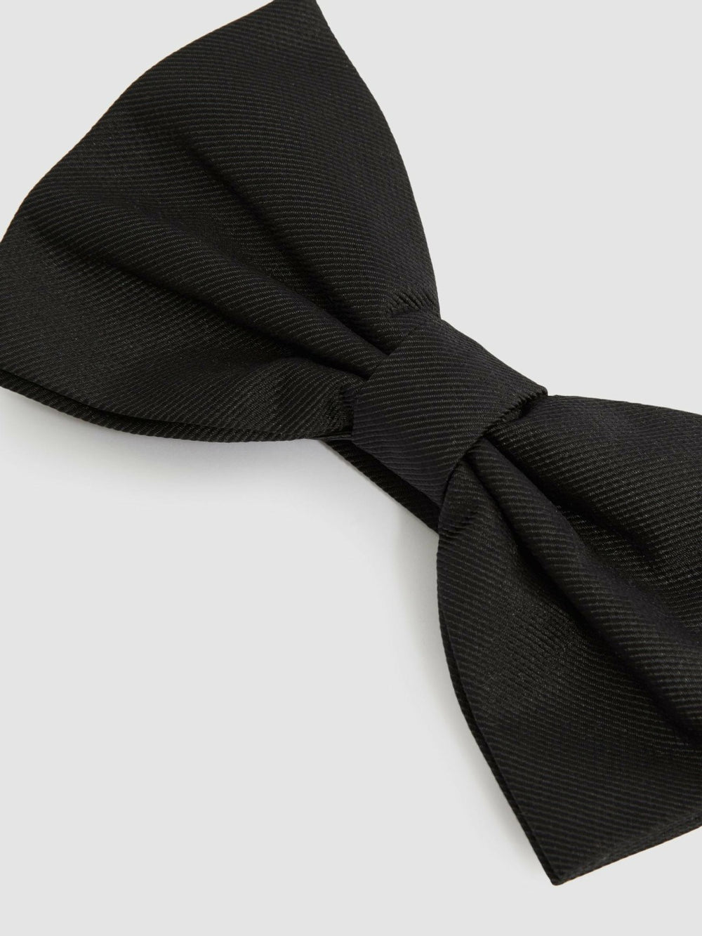 Grosgrain Silk Bow Tie Black | Mens