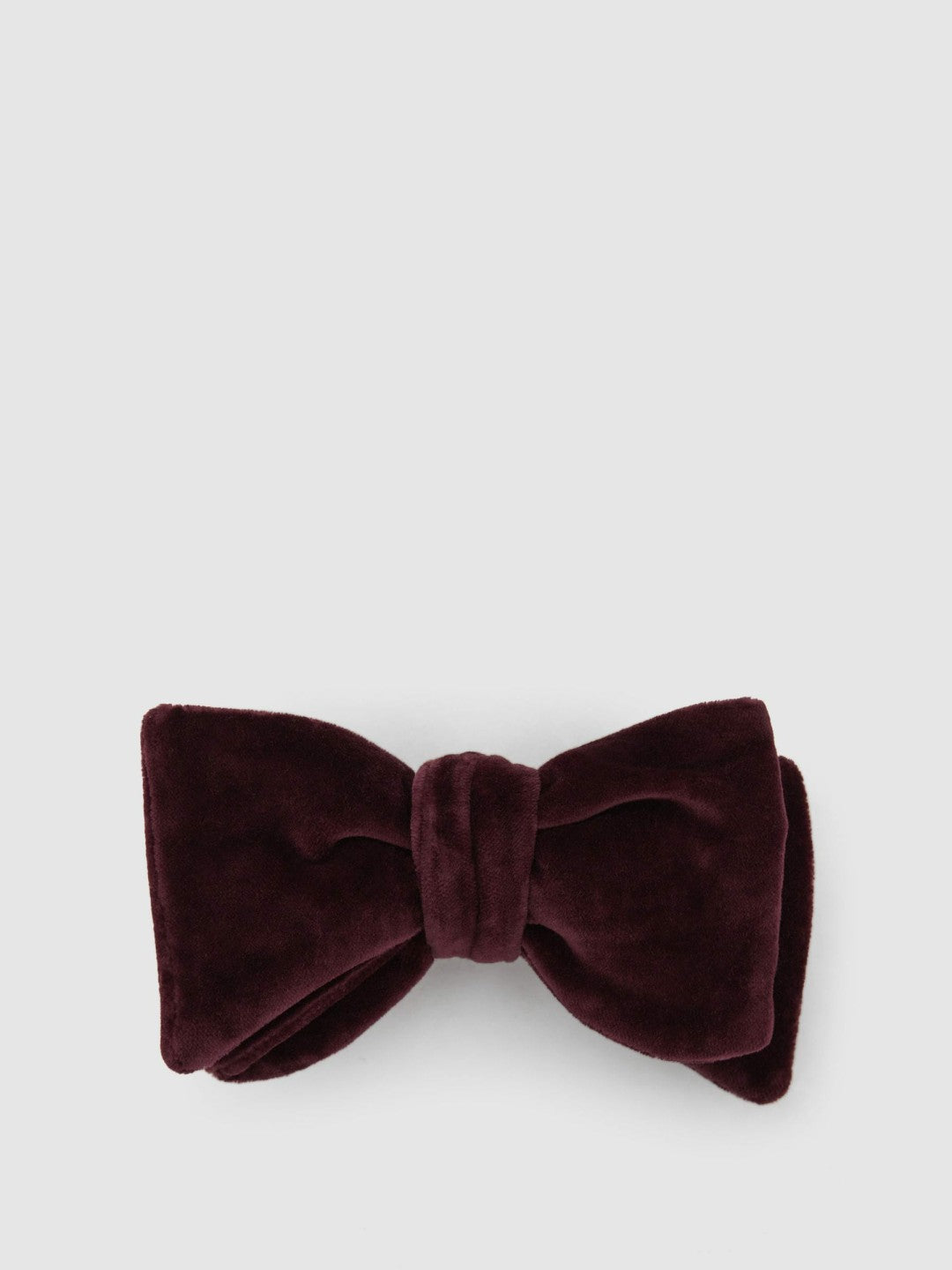 Velvet Bow Tie Bordeaux | Mens