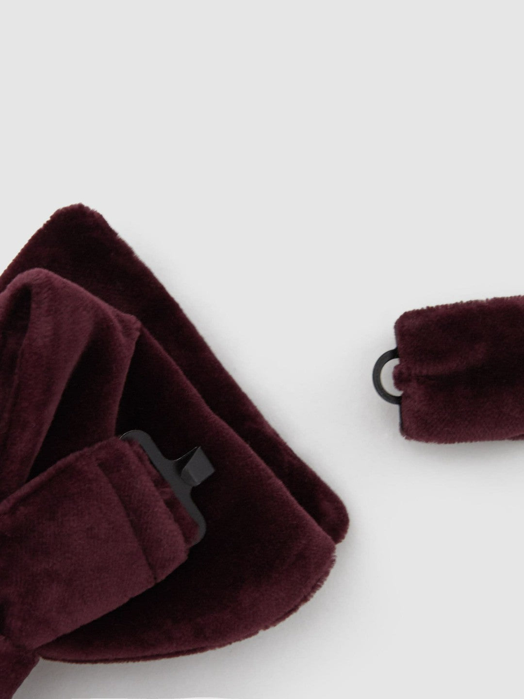 Velvet Bow Tie Bordeaux | Mens