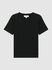 3-9 yrs Crew Neck T-Shirt Black | Children