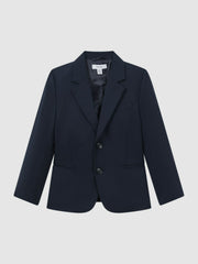 3-9 yrs Wool Blend Single Breasted Blazer Navy | Children