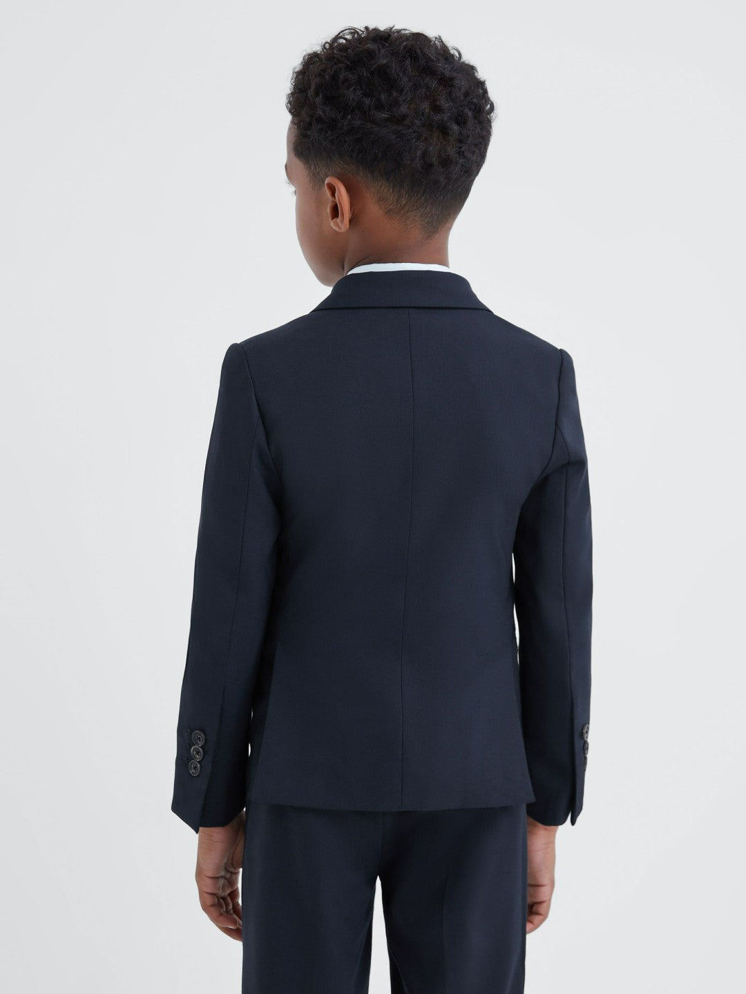 3-9 yrs Wool Blend Single Breasted Blazer Navy | Children