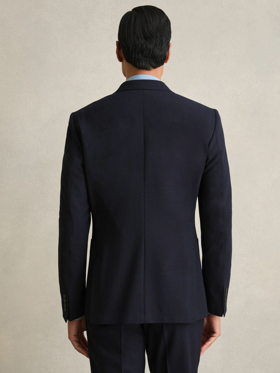 Double Breasted Suit Blazer Slim Fit Navy | Mens