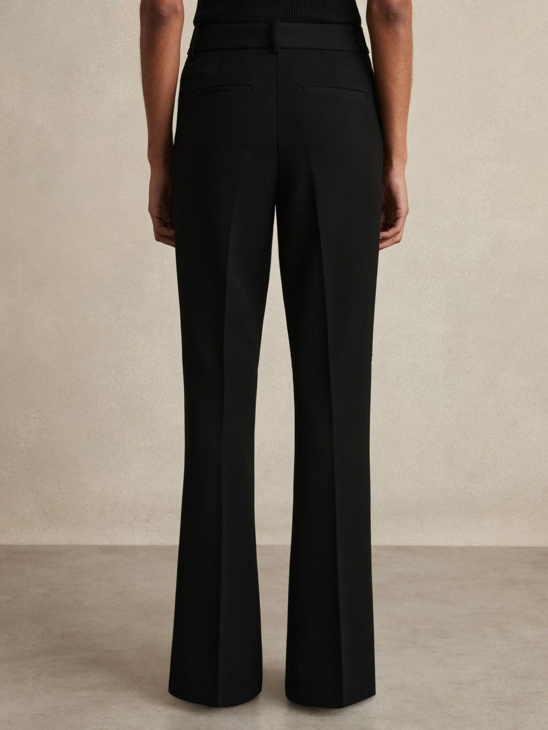 Flared Suit Trousers Black | Womens
