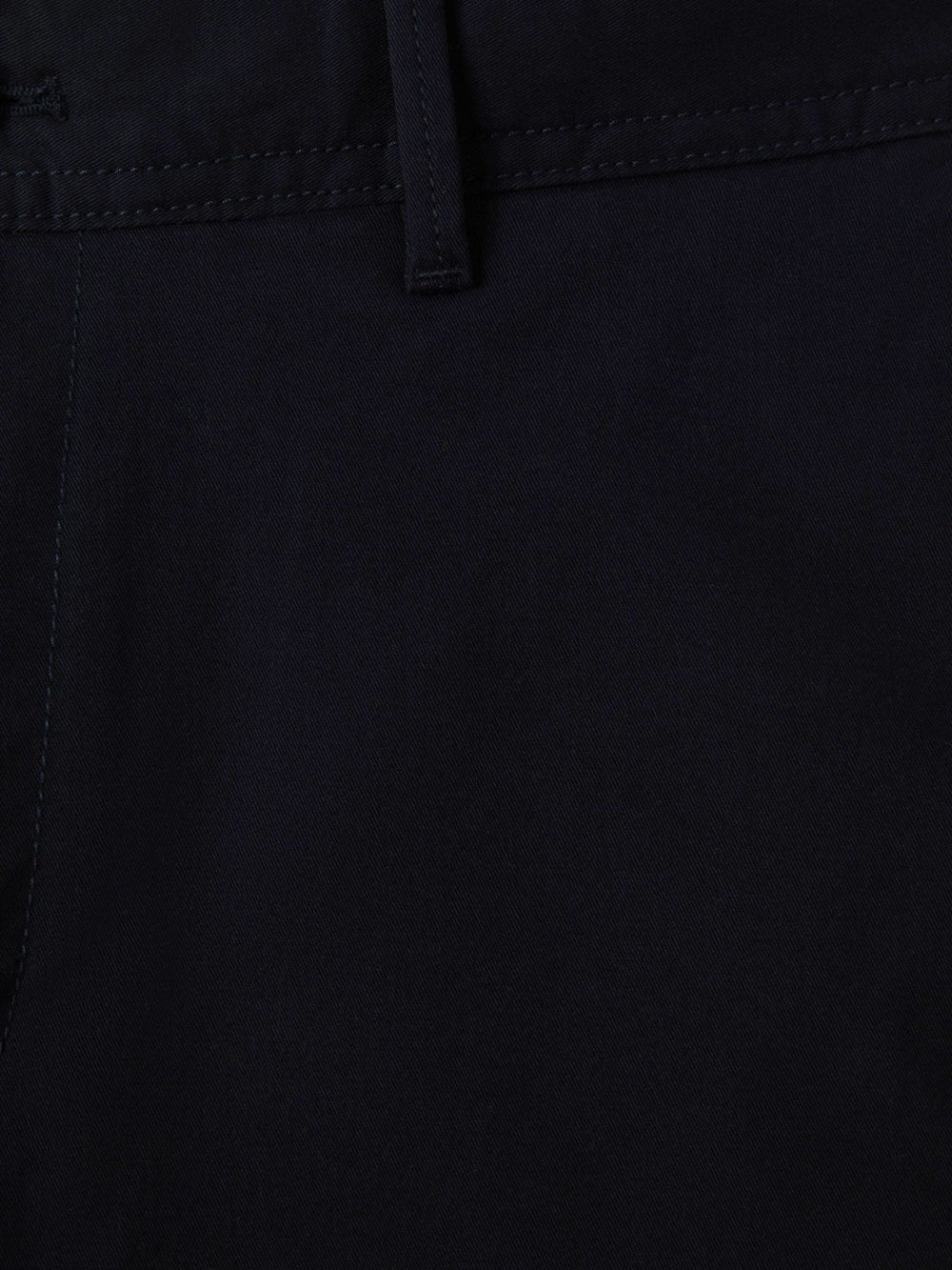 Slim Fit Washed Cotton Blend Chinos Navy | Mens