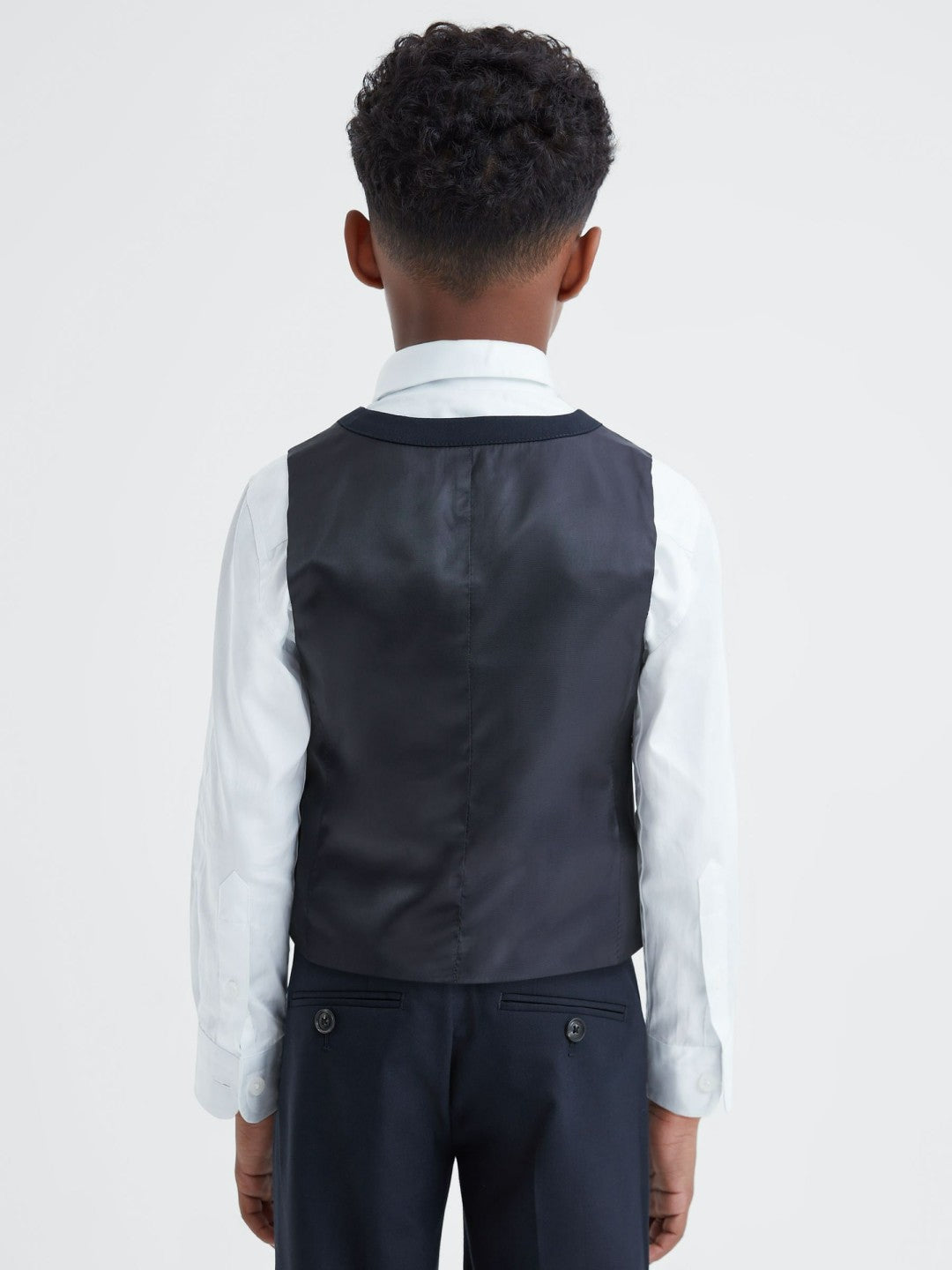 3-9 yrs Wool Blend Waistcoat Navy | Children