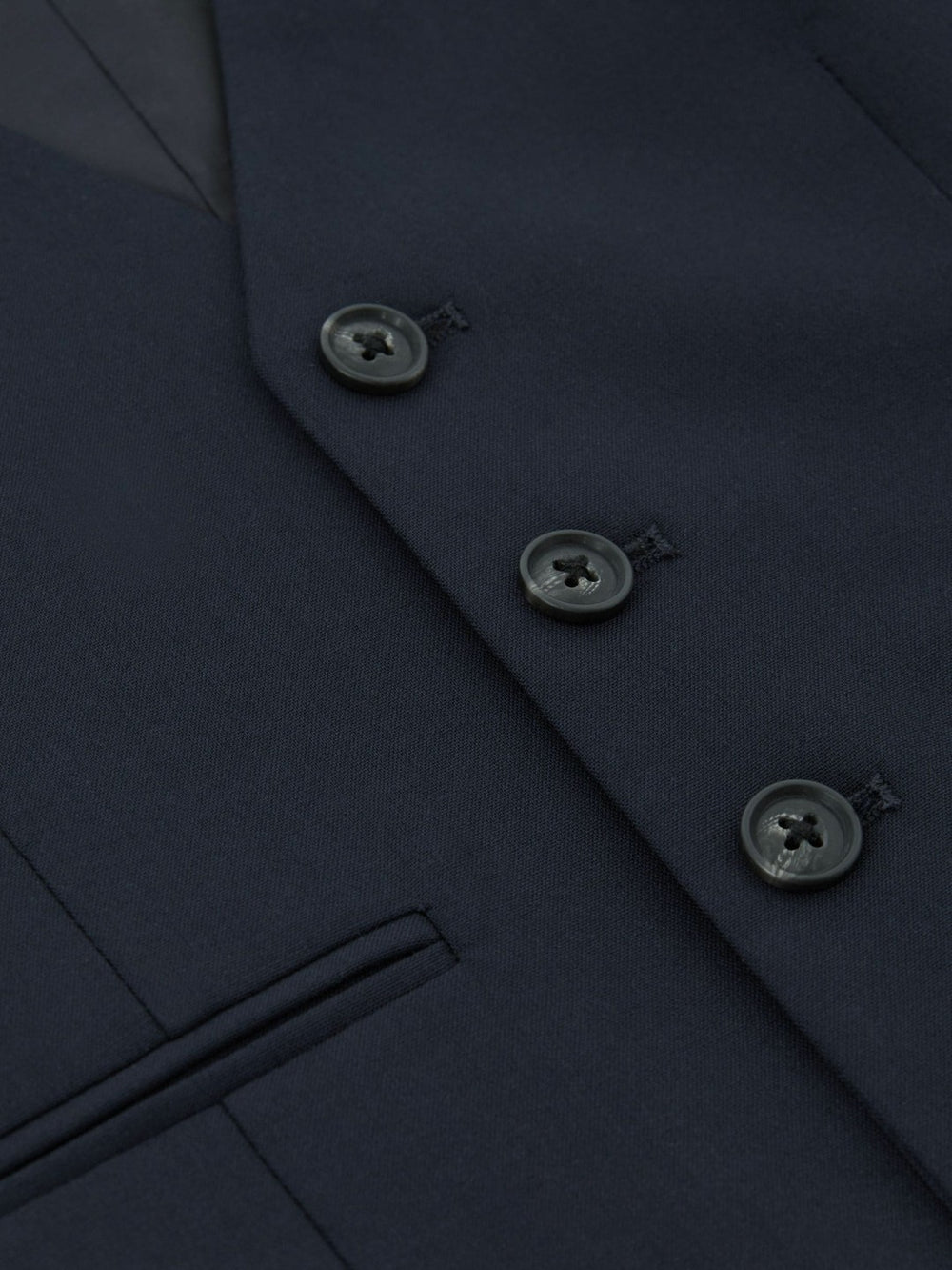 3-9 yrs Wool Blend Waistcoat Navy | Children