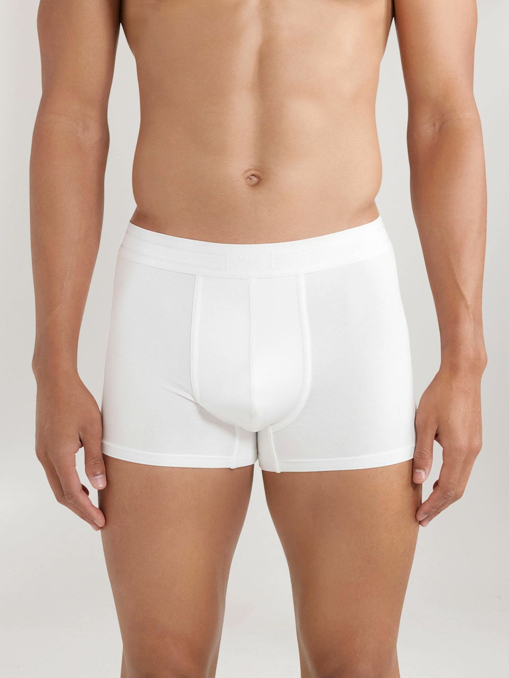 CHÉ Studios Boxer Trunks with TENCEL™ Fibers White | Mens