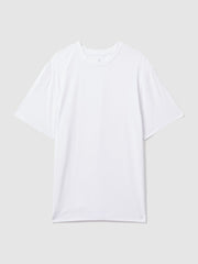 CHÉ Studios Crew Neck T-Shirt with TENCEL™ Fibers White | Mens