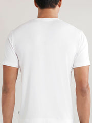 CHÉ Studios Crew Neck T-Shirt with TENCEL™ Fibers White | Mens
