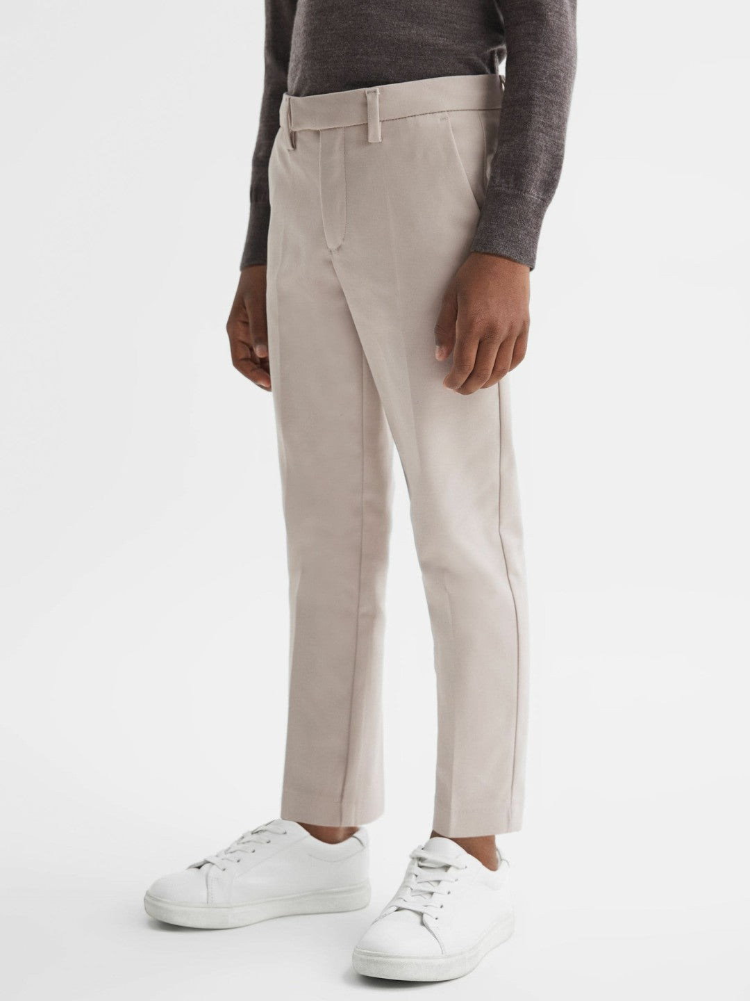 9-14 yrs Slim Fit Tapered Chinos Stone | Children