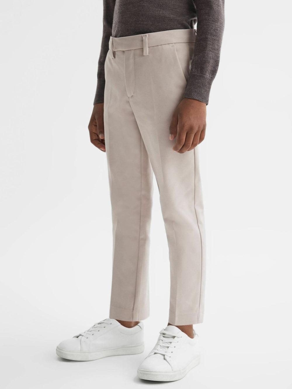 9-14 yrs Slim Fit Tapered Chinos Stone | Children