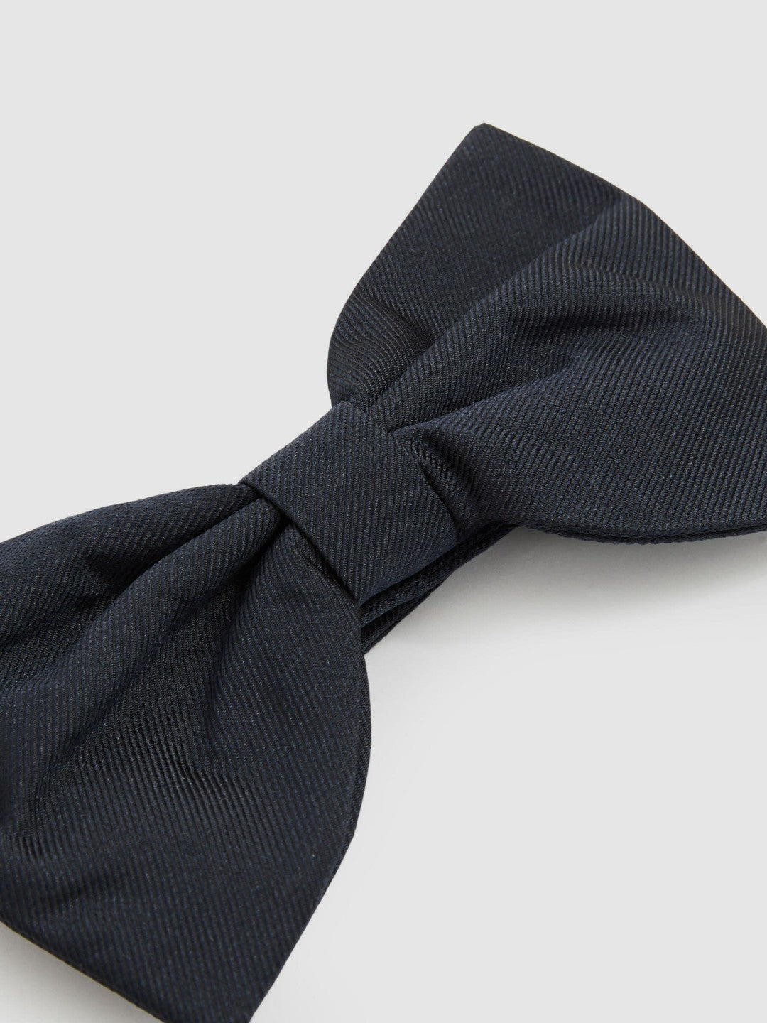 Grosgrain Silk Bow Tie Dark Navy | Mens