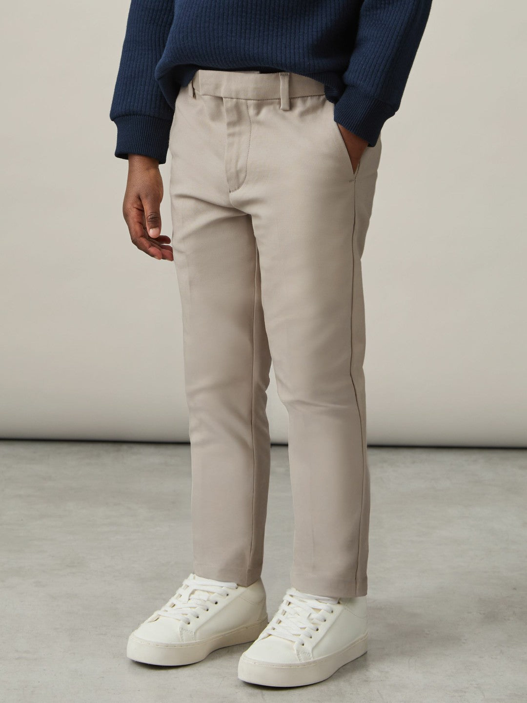 3-9 yrs Slim Fit Tapered Chinos Stone | Children