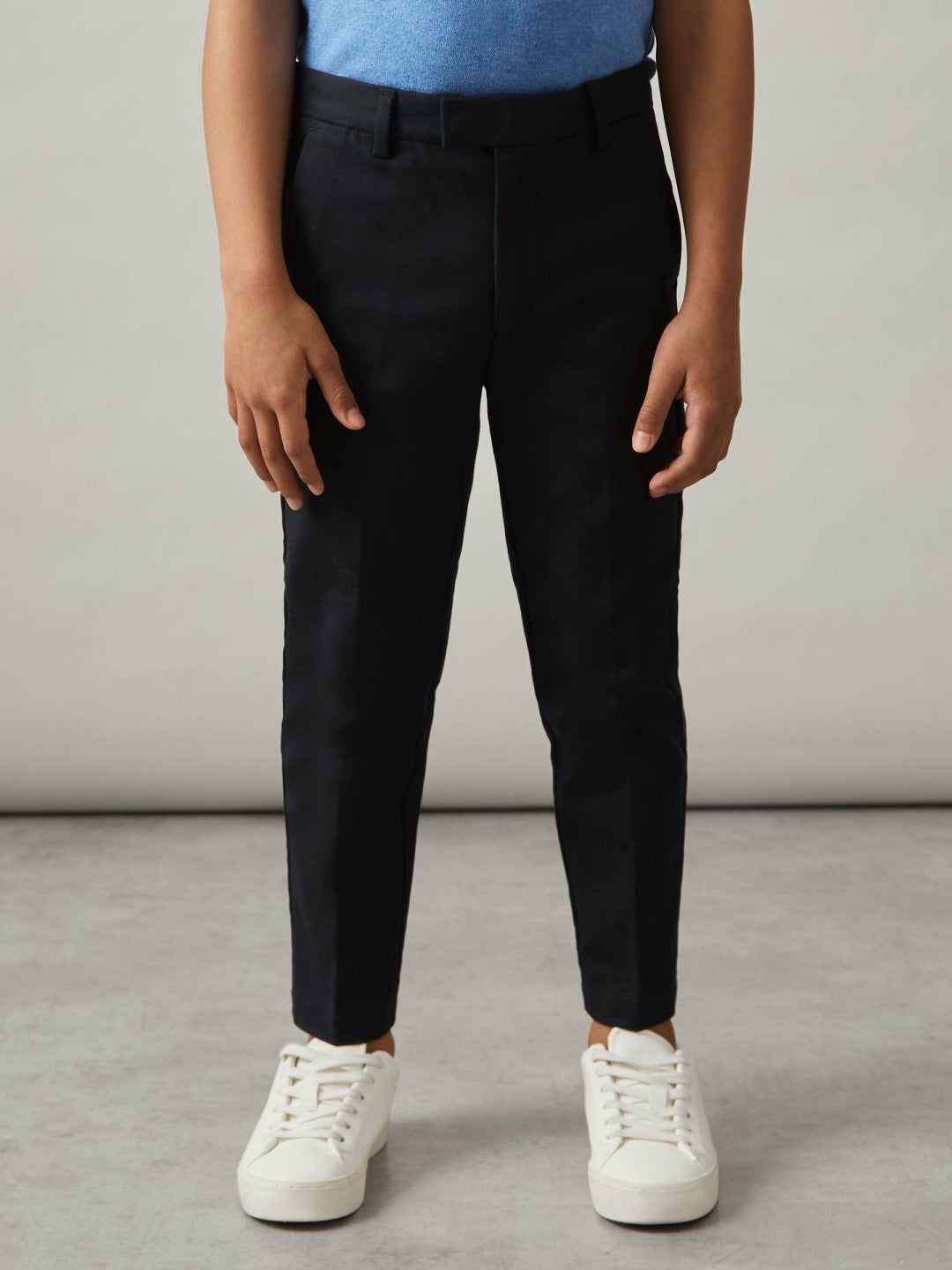 3-9 yrs Slim Fit Tapered Chinos Navy | Children