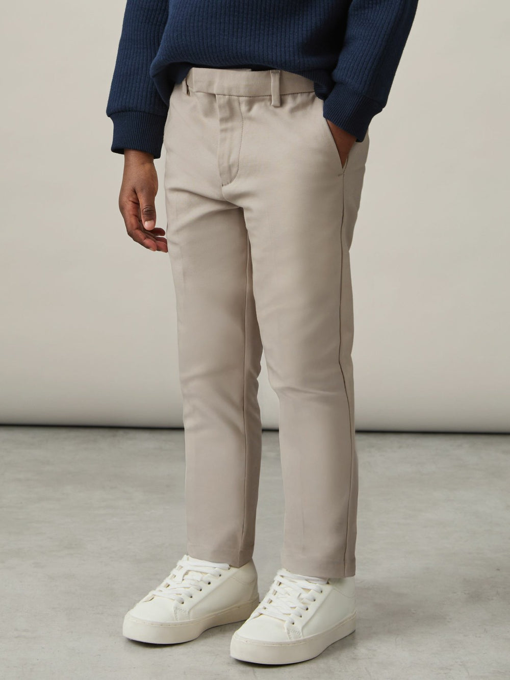 13-14 yrs Slim Fit Tapered Chinos Stone | Children