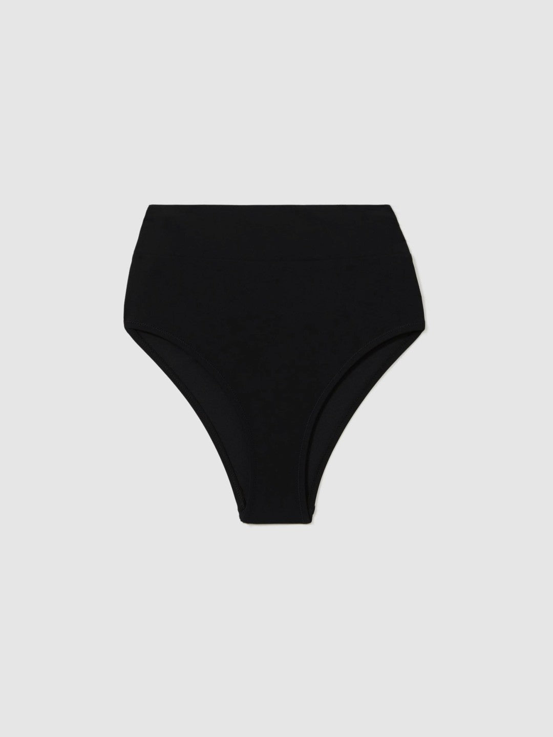 High Rise Bikini Bottoms Black | Womens