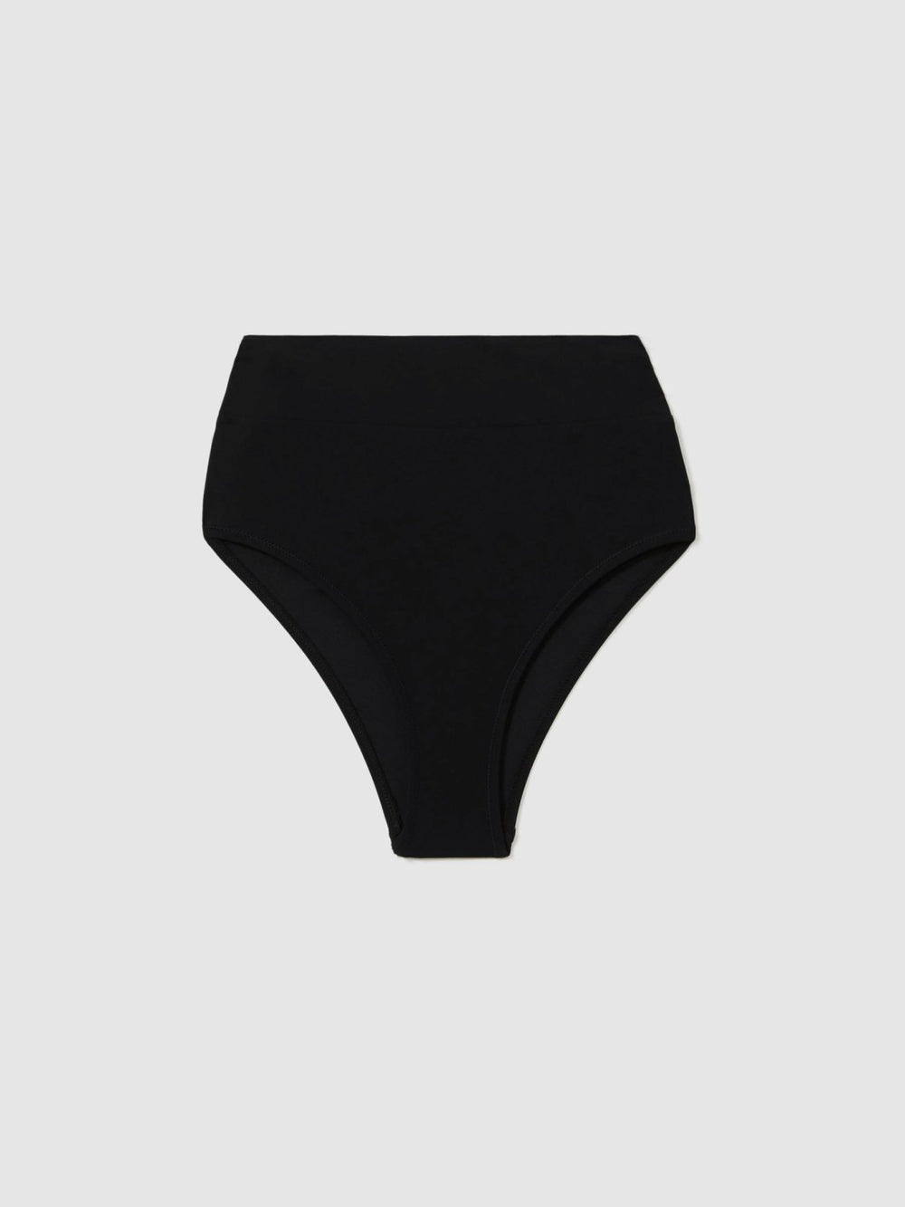 High Rise Bikini Bottoms Black | Womens